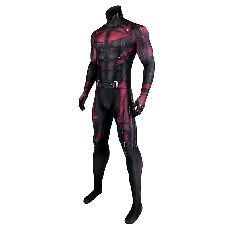 Superhero Daredevil Cosplay Matt Murdock Costume Jumpsuit Halloween Party Suit