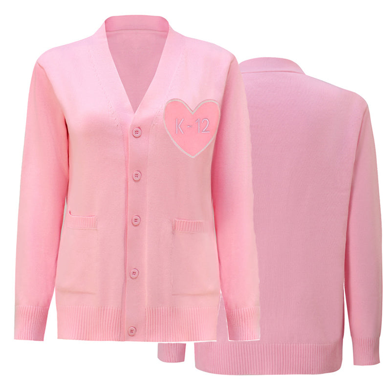 Melanie Martinez K 12 Sweater K-12 Cosplay Costume K12 Crybaby Pink Sweater