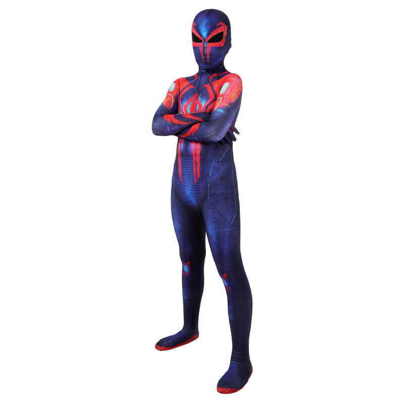 Kids Miguel O'hara Spider Verse Cosplay Spider-Man Across The Spider-Verse Spiderman 2099 Bodysuit