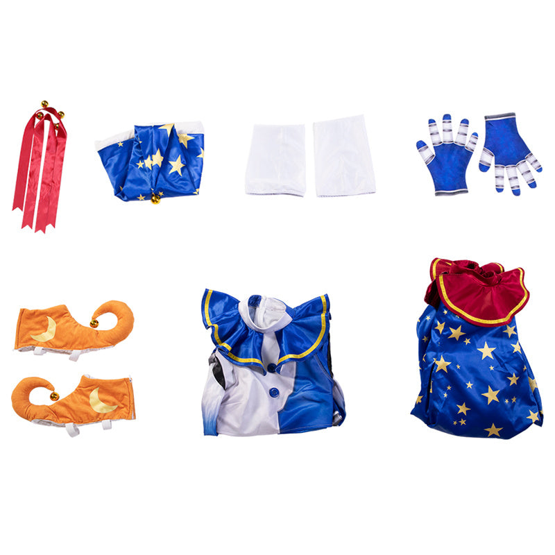 FNaF Moondrop Cosplay Five Nights at Freddy's Daycare Attendant Moon Costume Halloween Outfit