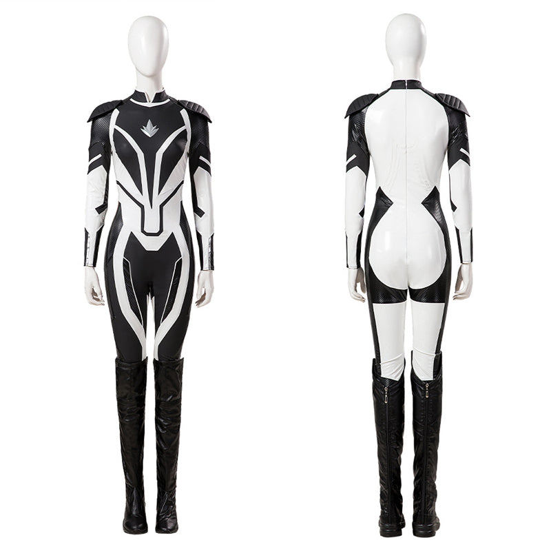 Monica Rambeau Cosplay Costume Superhero Captain Spectrum Halloween Outfit
