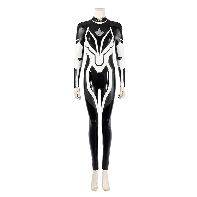 Captain Marvel 2 Monica Rambeau Cosplay Costume Superhero Spectrum Jumpsuit Halloween Outfit