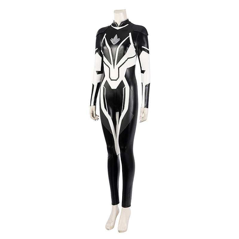Captain Marvel 2 Monica Rambeau Cosplay Costume Superhero Spectrum Jumpsuit Halloween Outfit