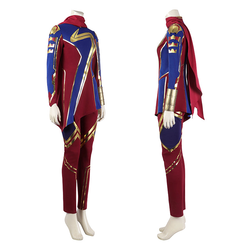 2023 Ms. Marvel Cosplay Captain Marvel Kamala Khan Costume