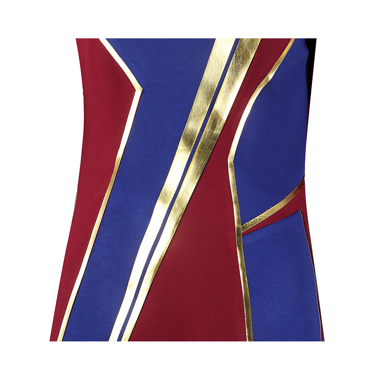 2023 Ms. Marvel Cosplay Captain Marvel Kamala Khan Costume Halloween Party Suit