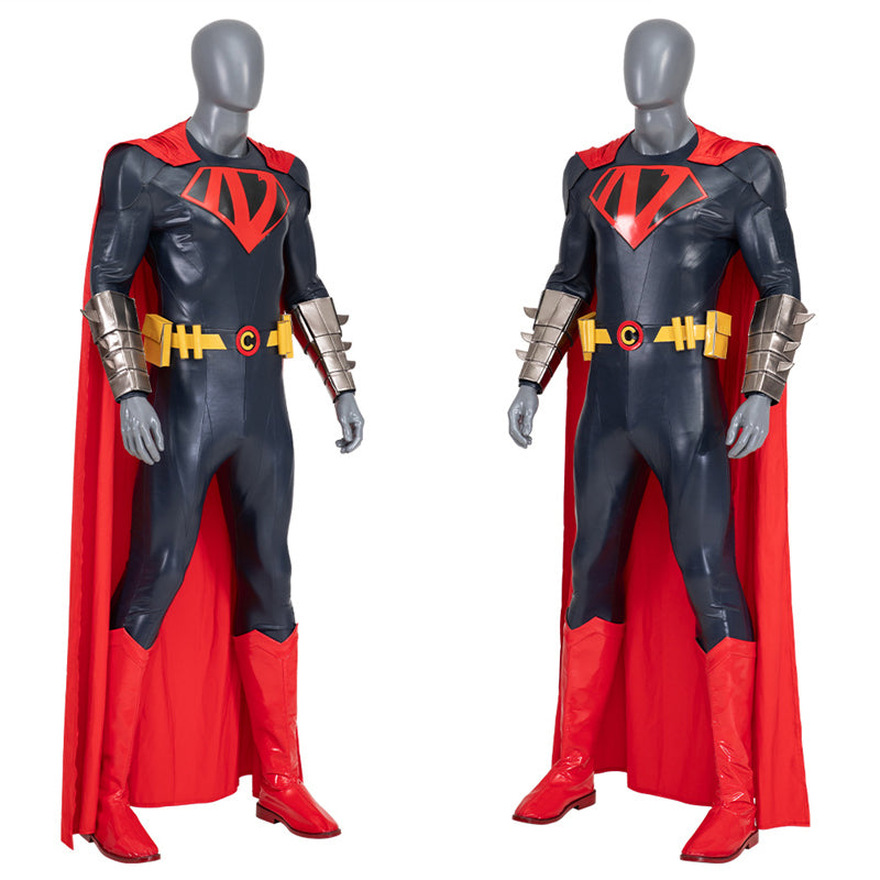 Nicolas Cage Spiderman Costume Batman Superman Worlds Finest Cosplay Suit Halloween Outfit