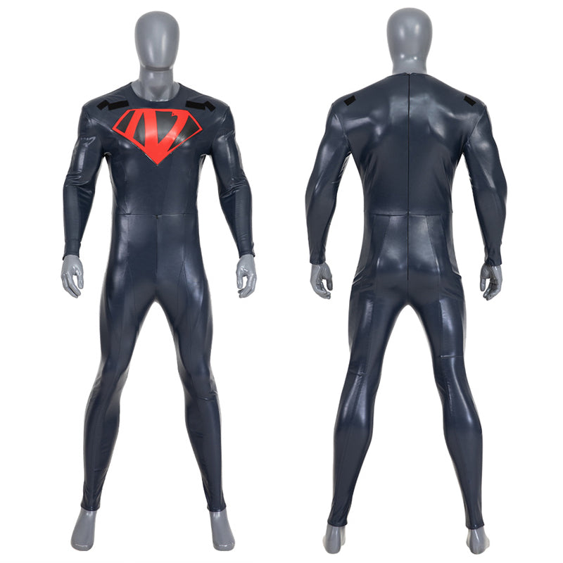 Nicolas Cage Spiderman Costume Batman Superman Worlds Finest Cosplay Suit Halloween Outfit