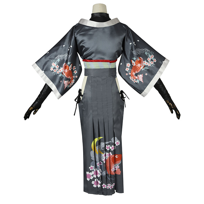 Goddess of Victory Nikke Sakura Cosplay Costume Kimono Outfit Halloween Party Suit