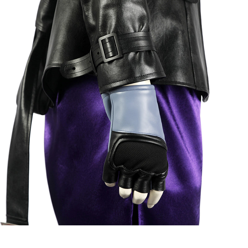 Nina Williams Tekken 8 Cosplay Costume Leather Jacket Dress Suit Halloween Outfit