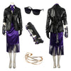 Nina Williams Tekken 8 Cosplay Costume Leather Jacket Dress Suit Halloween Outfit