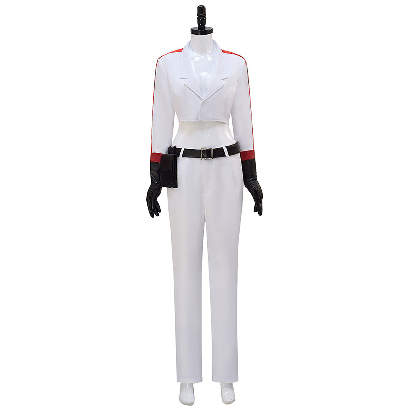 Fallout Nuka Cola Girl Cosplay Costume Fallout White Outfits Halloween Carnival Suit