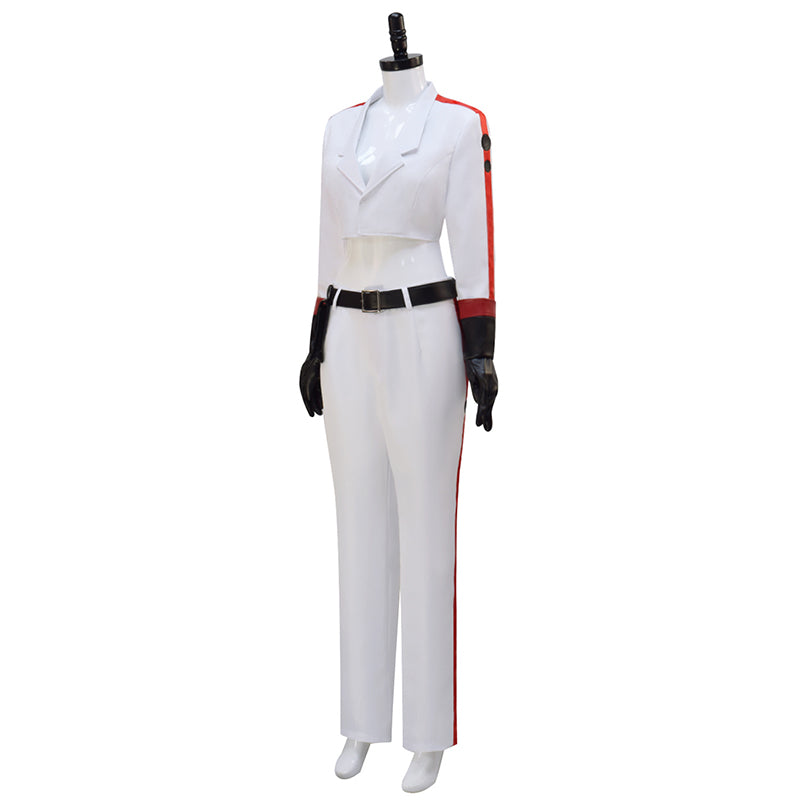 Fallout Nuka Cola Girl Cosplay Costume Fallout White Outfits Halloween Carnival Suit