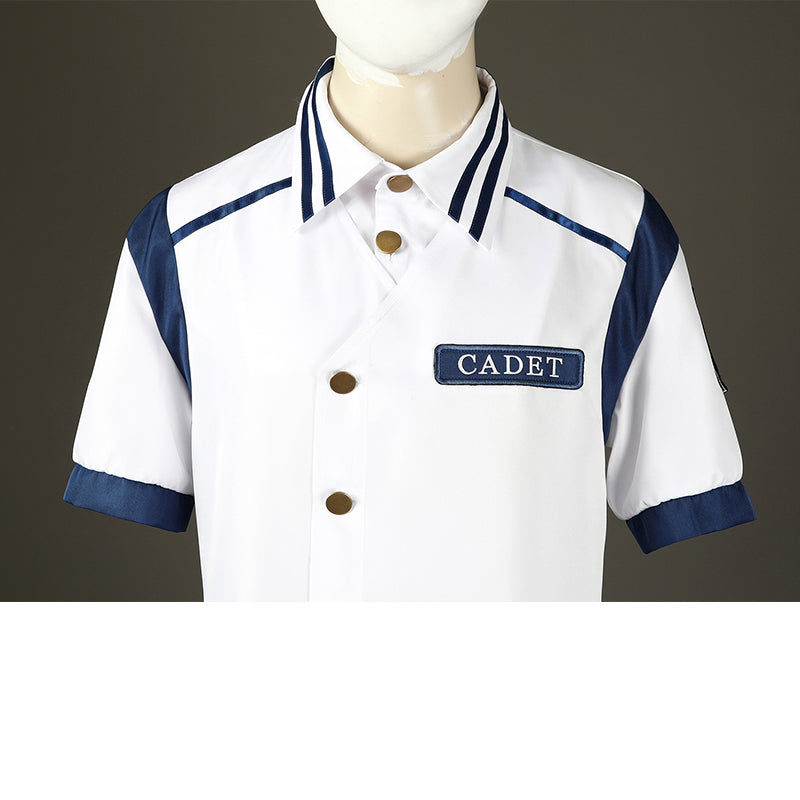 ONE PIECE Coby Cosplay Costume 2023 Netflix Cadet Uniform Halloween Party Suit