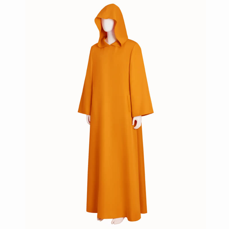 Orange Wizard Cloak Shadow Wizard Money Gang Orange Robe Halloween Cos ...