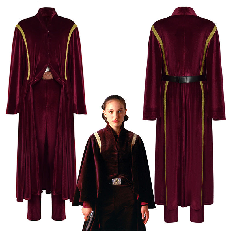 Star Wars: Queen's Hope Padme Amidala Cosplay Costume Battle Suit Halloween Party Outfit