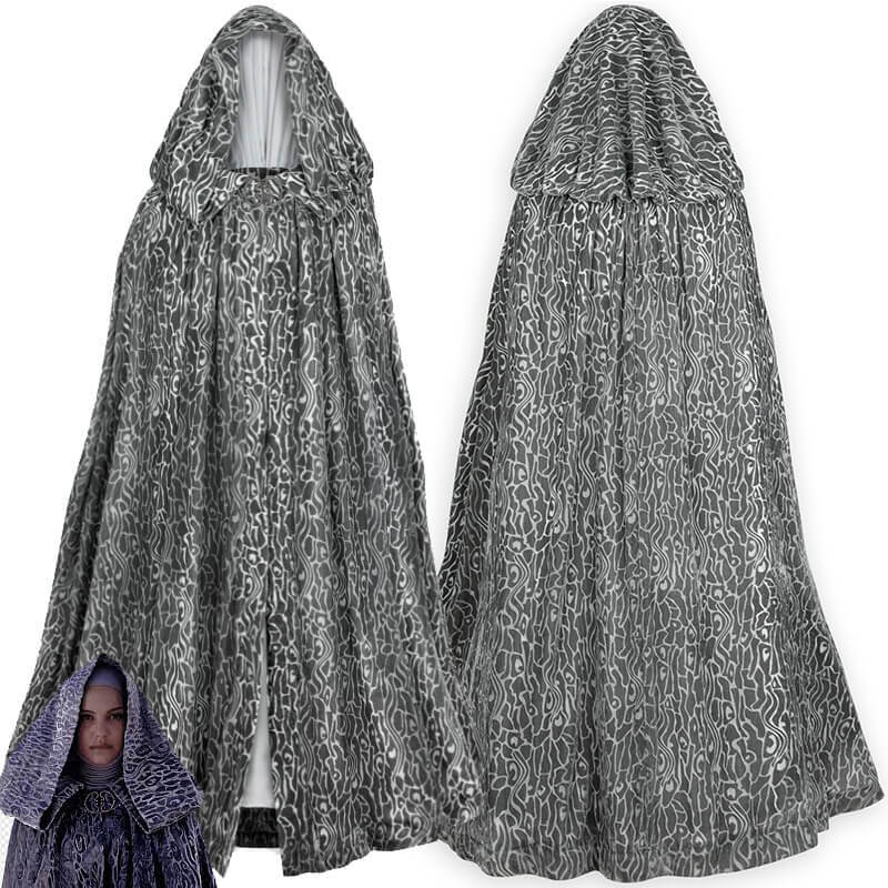 Star Wars Padme Amidala Cloak Dress Padme Cape Costume Plus Size Halloween Outfit ACcosplay