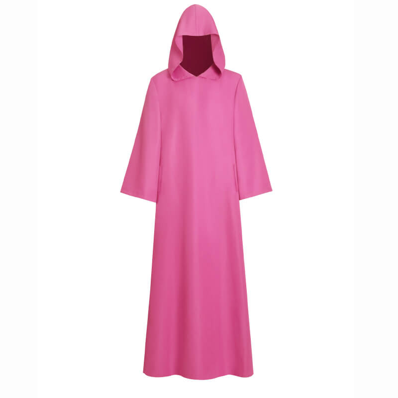 Pink Wizard Cloak Shadow Wizard Money Gang Pink Robe Halloween Costume ...