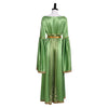 Star Wars: The Princess and The villain Leia Cosplay Costume Green Long Dress