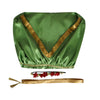 Star Wars: The Princess and The villain Leia Cosplay Costume Green Long Dress
