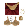 Star Wars Leia Organa Solo Cosplay Costume Princess Leia Slave Outfit Bikini Suit