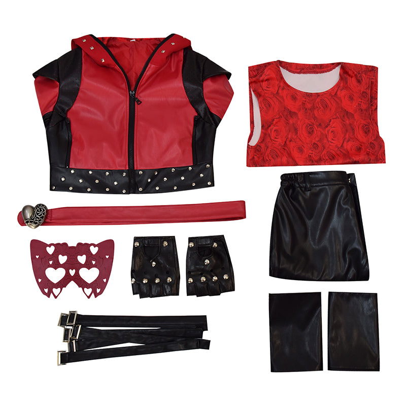 princess red descendants dress Princess Red Descendants Cosplay Costume Descendants: The Rise of Red ACcosplay