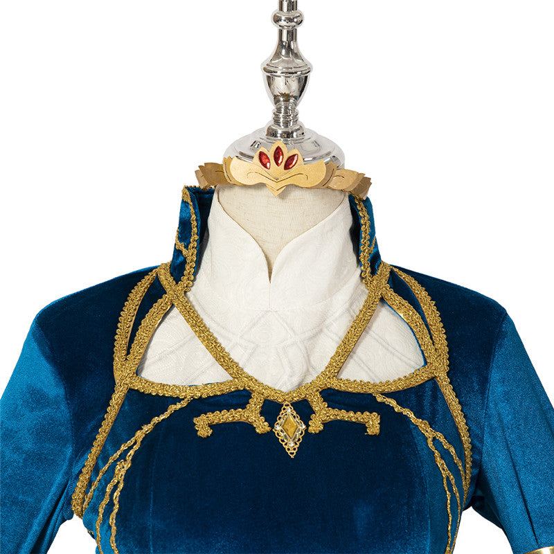 Princess Zelda Costume Dress Zelda Breath Of Wild Princess Cosplay Halloween Carnival Suit