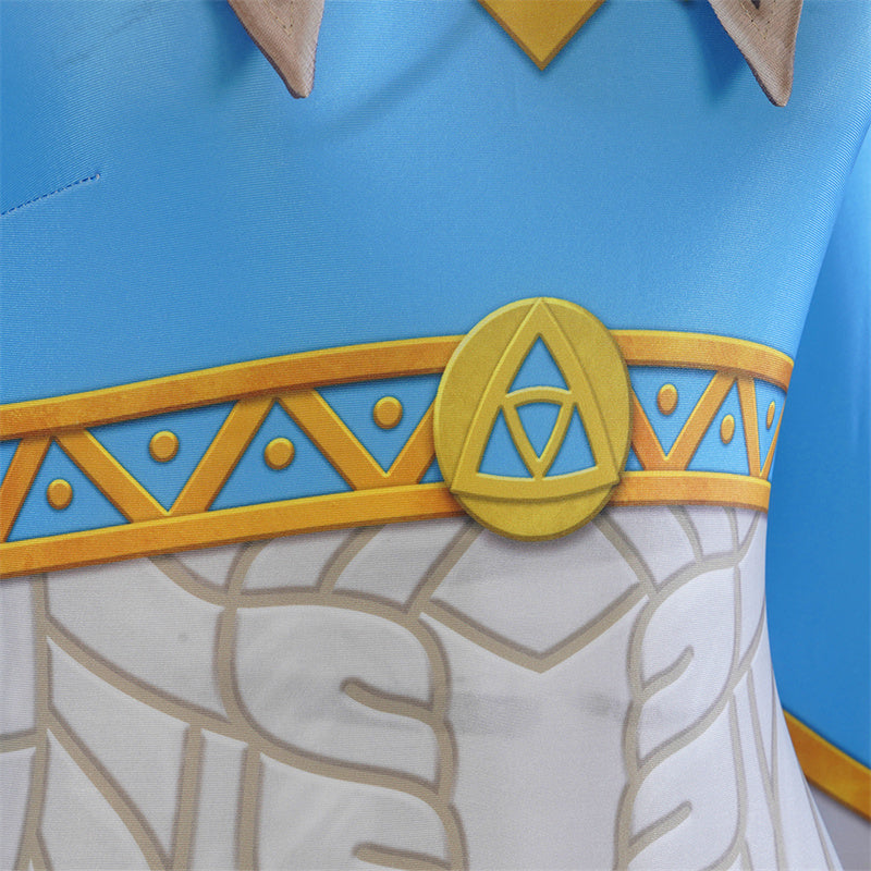 Zelda Tears of The Kingdom Cosplay Princess Zelda Costume Jumpsuit Halloween Carnival Suit