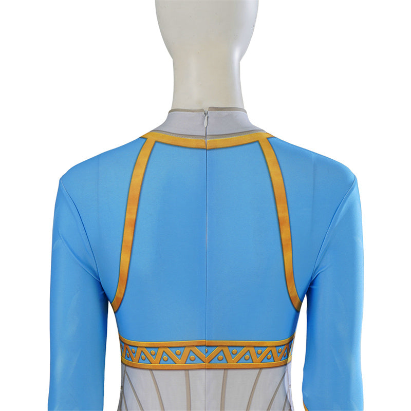 Zelda Tears of The Kingdom Cosplay Princess Zelda Costume Jumpsuit Halloween Carnival Suit