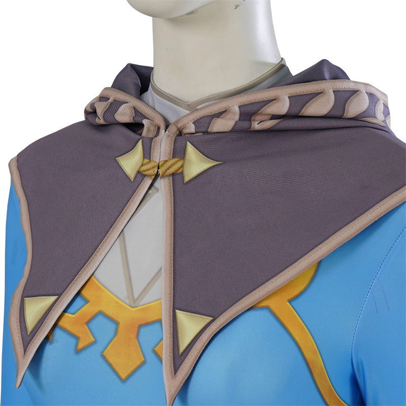 Zelda Tears of The Kingdom Cosplay Princess Zelda Costume Jumpsuit Halloween Carnival Suit