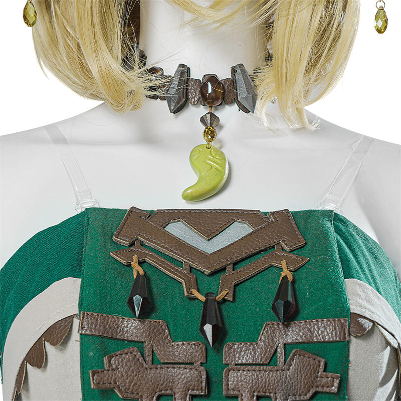 The Legend of Zelda: Tears of the Kingdom Cosplay Princess Zelda Zonai Dress Costume