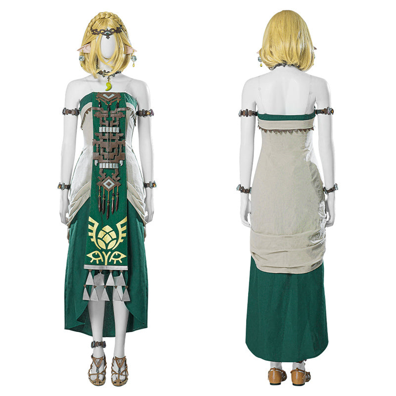 The Legend of Zelda: Tears of the Kingdom Cosplay Princess Zelda Zonai Dress Costume