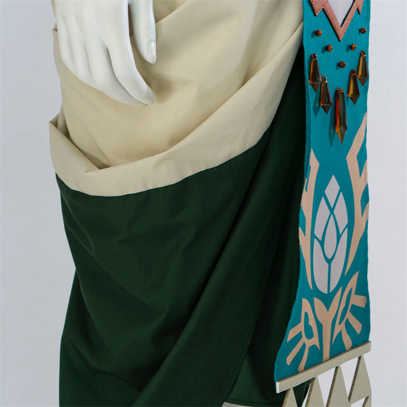 Princess Zelda Costume TOTK Zelda Zonai Dress Cosplay Costume Easy Version