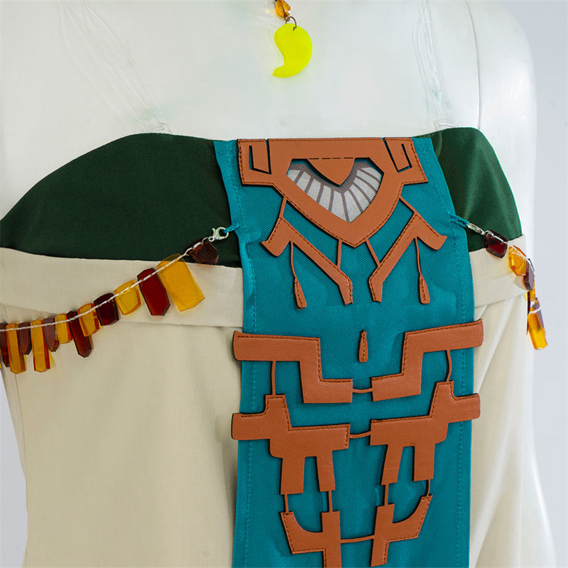 Princess Zelda Costume TOTK Zelda Zonai Dress Cosplay Costume Easy Version