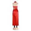 Re4 Ada Costume Resident Evil 4 Remake Ada Wong Cosplay Chinese Red Dress Wigs Outfit