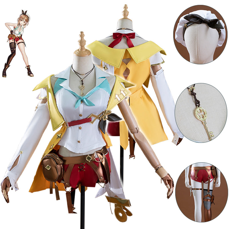 Atelier Ryza: Ever Darkness & the Secret Hideout Reisalin Stout Cosplay Costume Game Suit