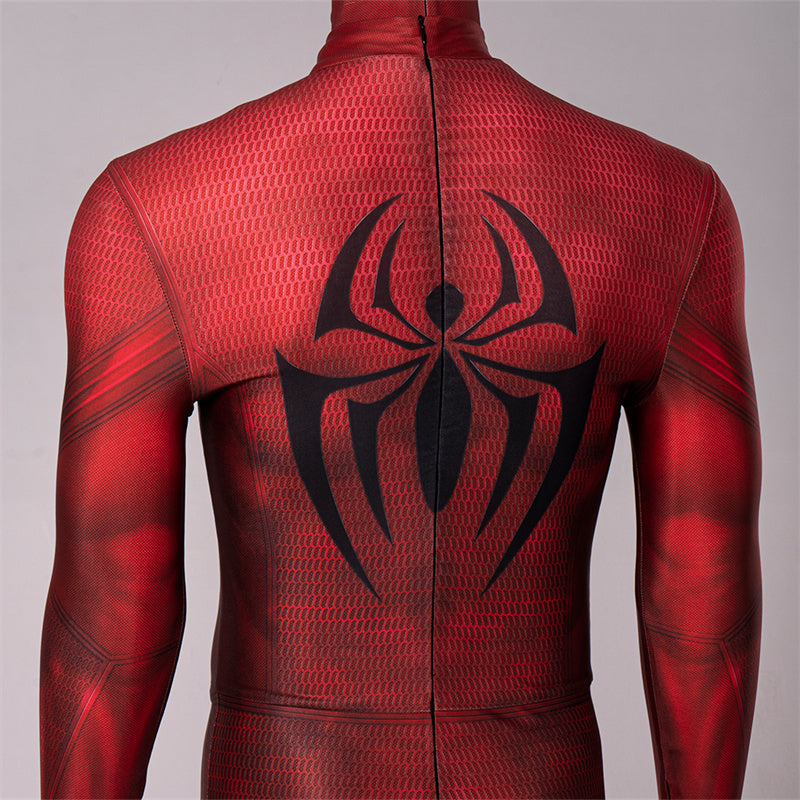 Scarlet Spider Ben Reily Cosplay Costume Spider Man Jumpsuit Vest ...
