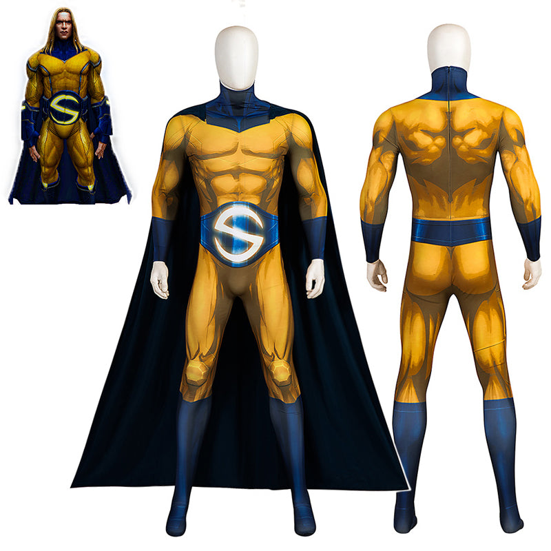 The Sentry Cosplay Costume Superhero Robert Reynolds Jumpsuit Cape Hal the-sentry-cosplay-costume-superhero-robert-reynolds-jumpsuit-cape-hal