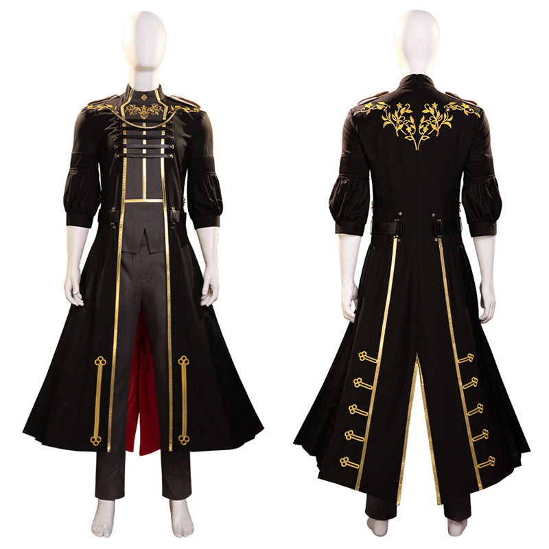 Sephiroth Shinra Formal Uniform Final Fantasy 7 Ever Crisis Cosplay Costume Halloween Outfit