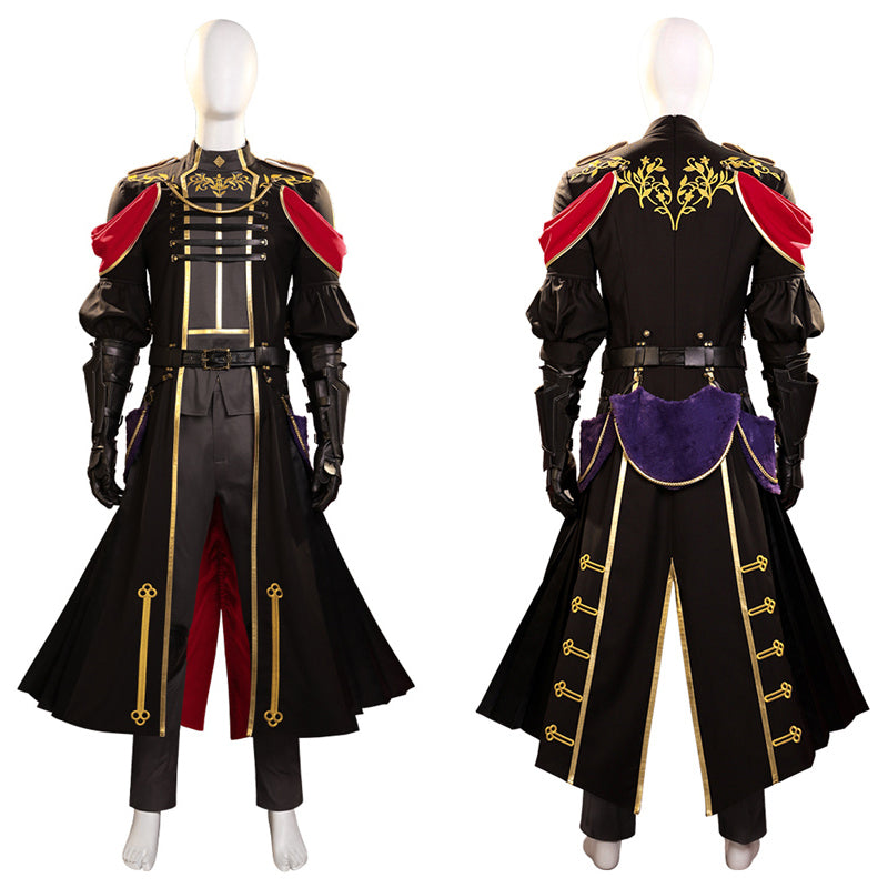 Sephiroth Shinra Formal Uniform Final Fantasy 7 Ever Crisis Cosplay Costume Halloween Outfit