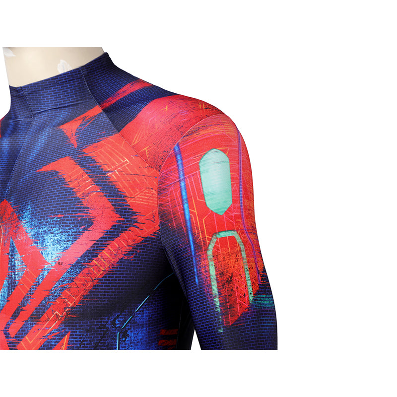 SPIDER MAN Across the Spider-Verse Spider-man 2099 Cosplay Costume Jumpsuit