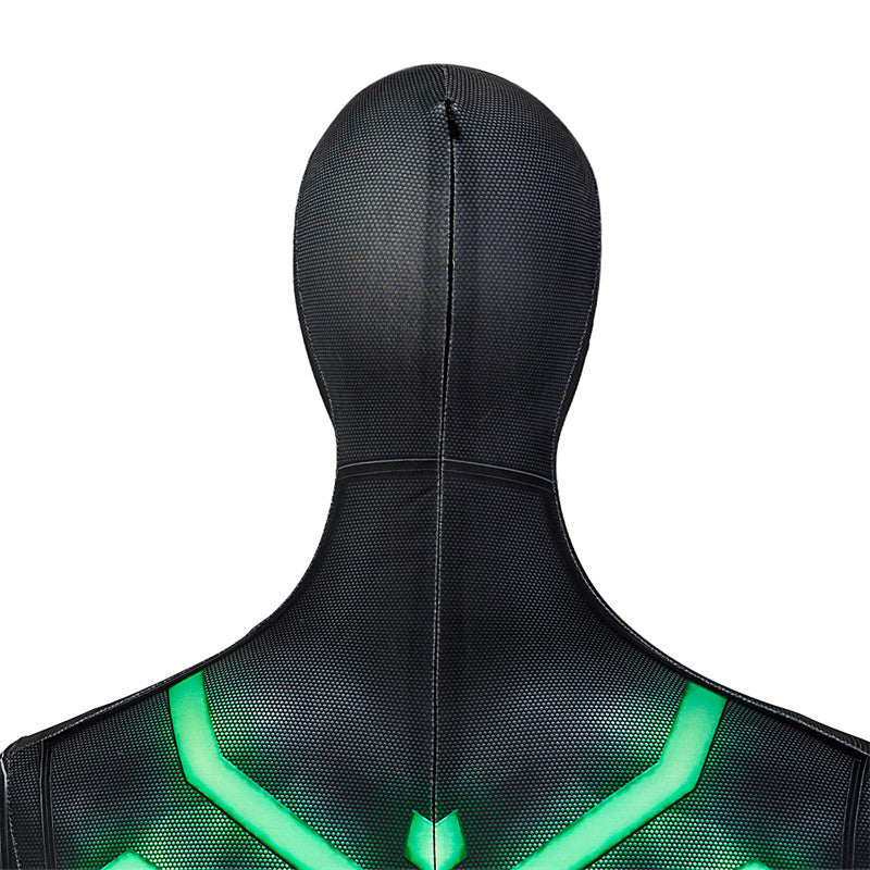 Spider-man PS4 Big Time Cosplay Costume Spider Man Stealth Suit Jumpsuit