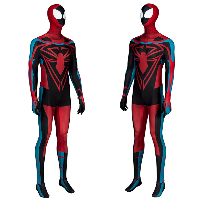 1999 Spider-Man Unlimited Cosplay Costume Unlimited Spider Jumpsuit Halloween Carnival Suit