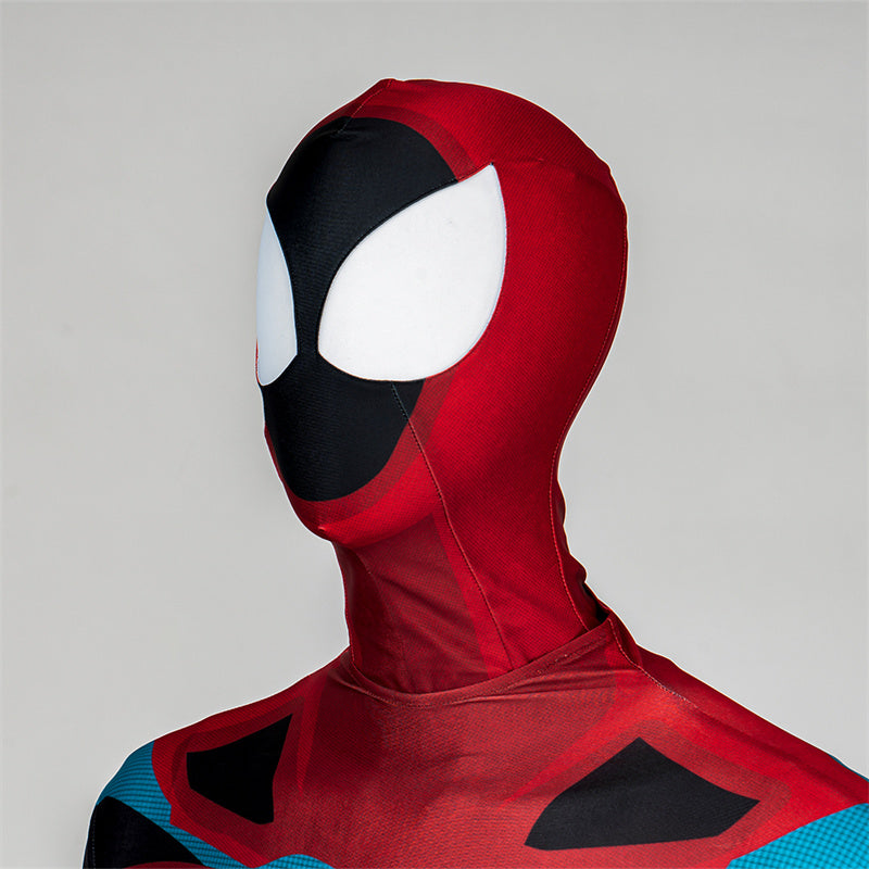 1999 Spider-Man Unlimited Cosplay Costume Unlimited Spider Jumpsuit Halloween Carnival Suit