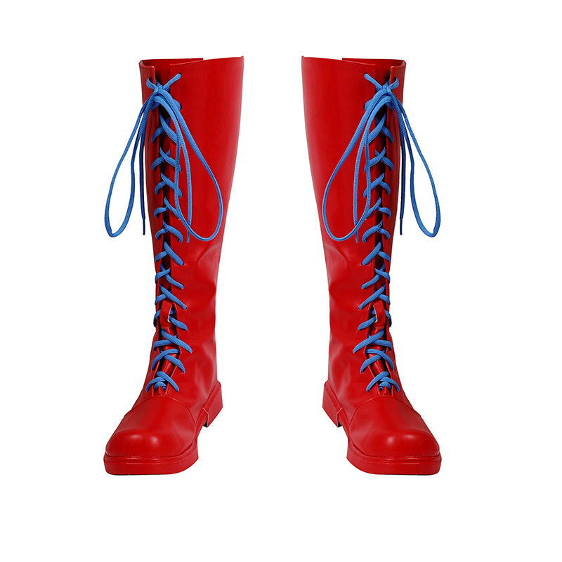 Marvel Spiderman Fuzzy Boot Slippers Toddler's Size Medium 7/8 Red  Blue | eBay