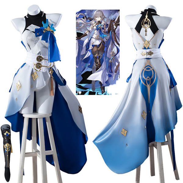 Honkai: Star Rail Bronya Cosplay Costume Game Dress Halloween Party Su ...