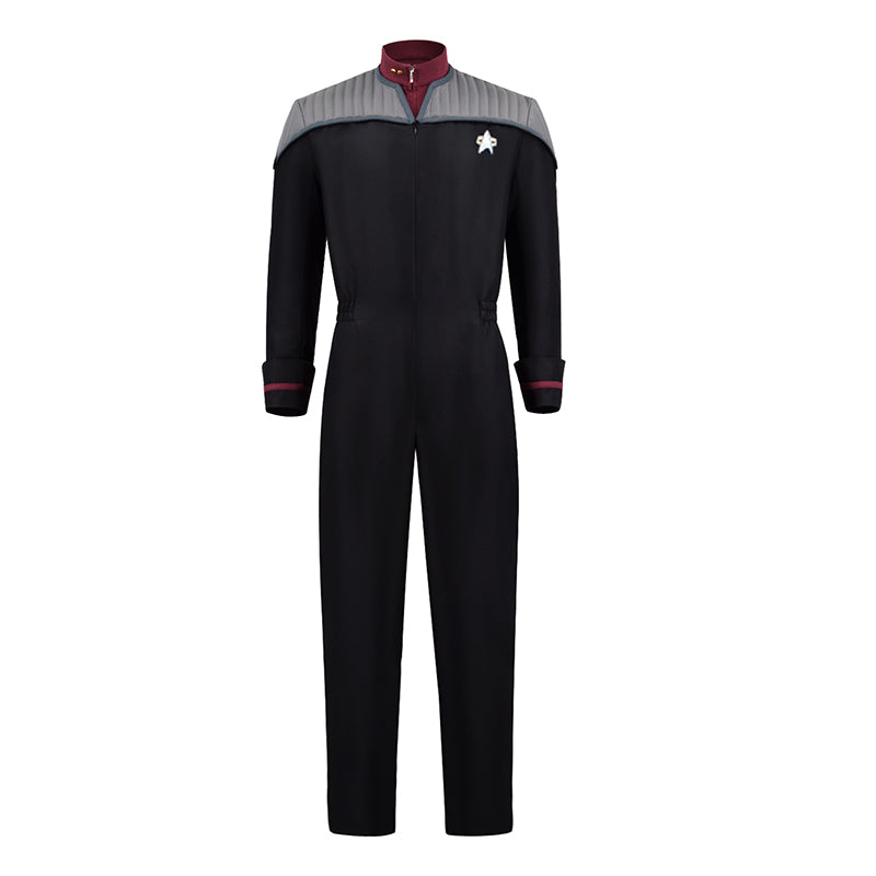 Star Trek Resurgence Cosplay Costume Jara Rydek Black Uniform Halloween Party Suit