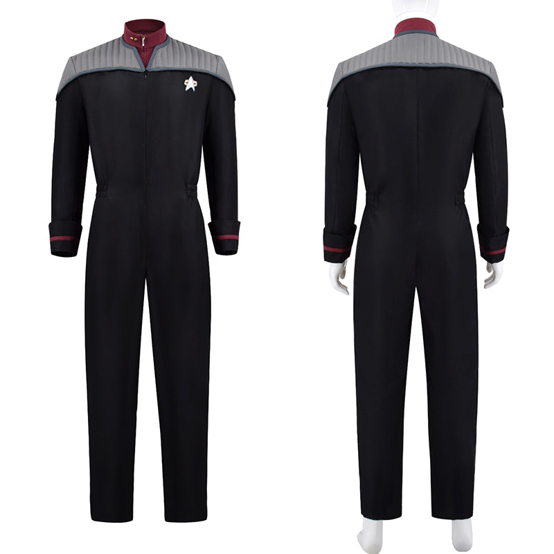 Star Trek Resurgence Cosplay Costume Jara Rydek Black Uniform Halloween Party Suit