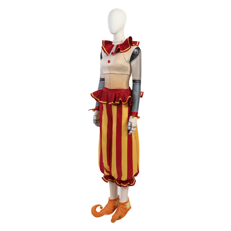 Five Nights at Freddy's Sun Cosplay Daycare Attendant Sun Clown Costume Halloween Carnival Suit