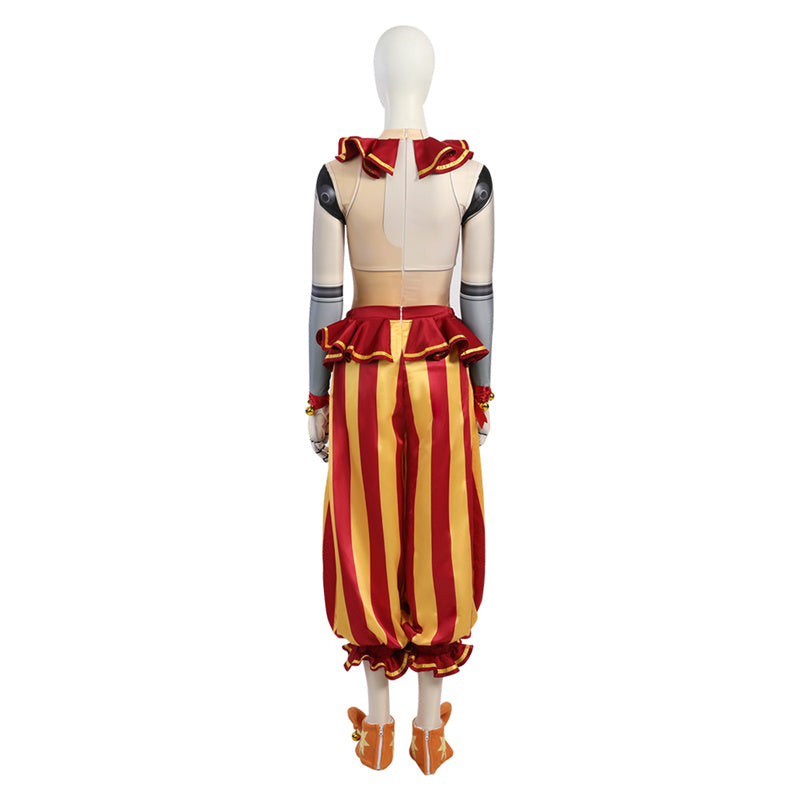 Five Nights at Freddy's Sun Cosplay Daycare Attendant Sun Clown Costume Halloween Carnival Suit