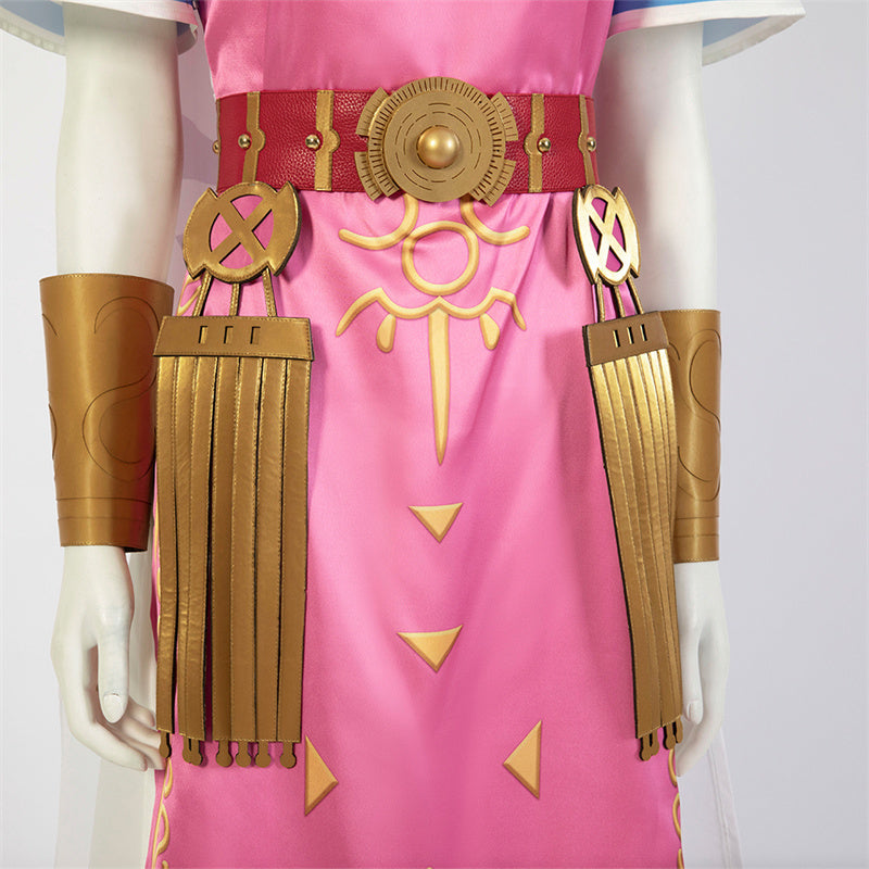 SSBM Princess Zelda Cosplay Super Smash Bros. Melee Zelda Costume Halloween Carnival Suit